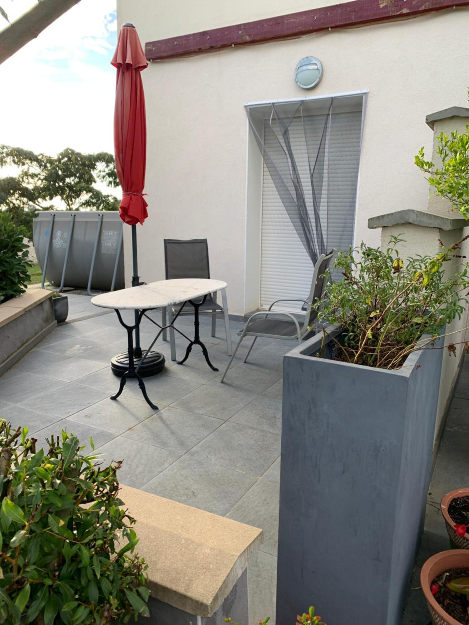 Gite Les Combes Terrasse 01340 Etrez Bresse Vallons Bagian luar foto