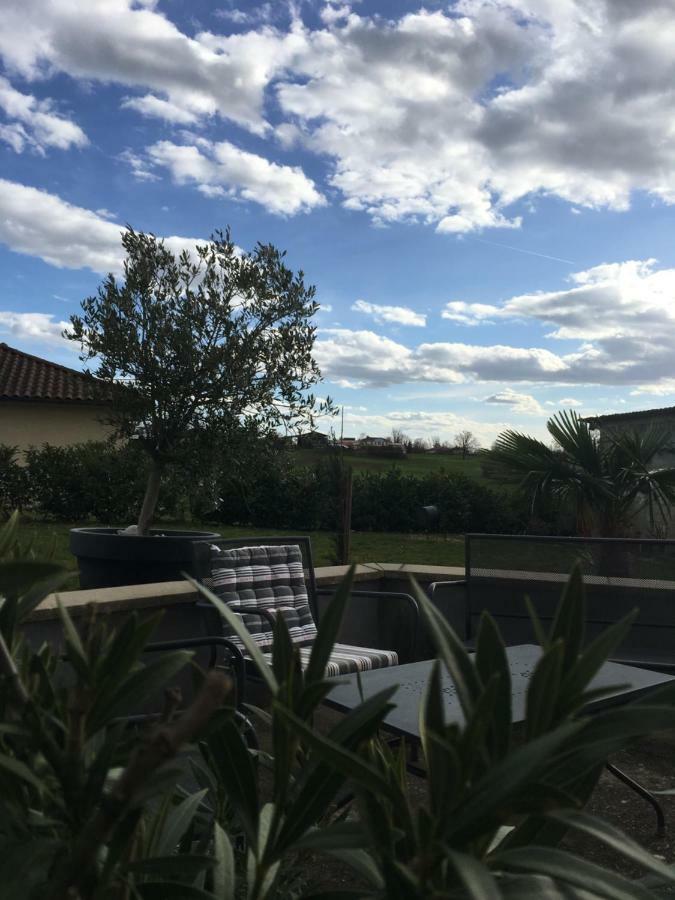 Gite Les Combes Terrasse 01340 Etrez Bresse Vallons Bagian luar foto